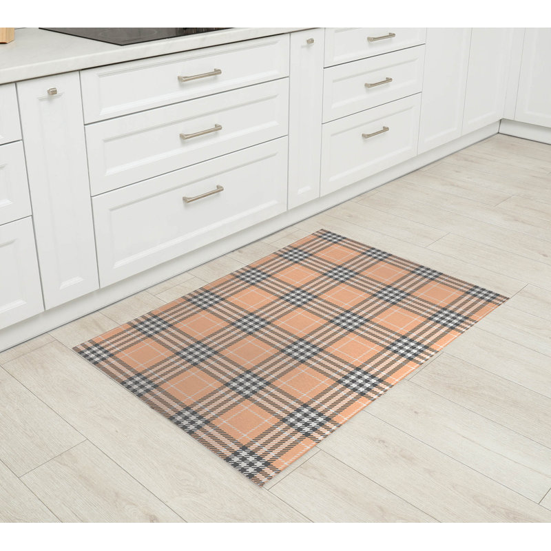 Tapis de cuisine Christopher's, Pêche, Rectangulaire 2 pi x 3 pi