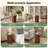 24" Round Pedestal Base End Table-718691554