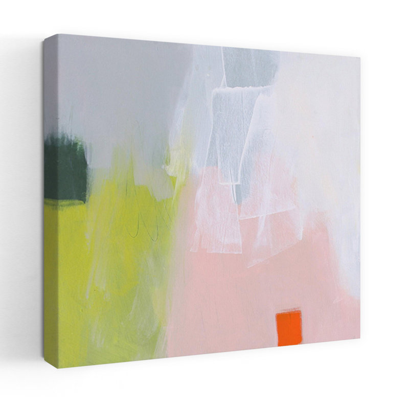 «Last Dance», art contemporain abstrait, H 48 po x l 48 po