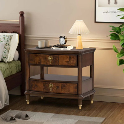 Table de chevet de style traditionnel 1Pc
