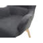 Linda Upholstered Armchair with Footstool-17953309