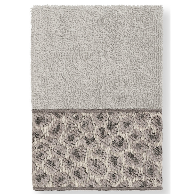 Ensemble de serviettes 3 pièces Spots, Gris clair
