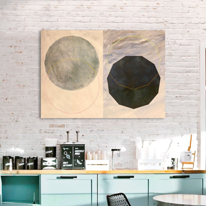 Minimal & Geometric: Morfi by Patrizia Novello - No Frame Print on Canvas, 70cm H x 100cm W x 4cm D