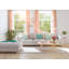 Delmira Retro Floret Slot Top Opaque Curtain-1635438135-1635438130