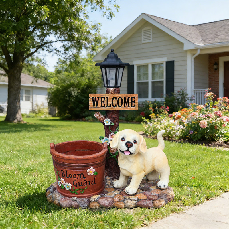 Statue de jardin Labrador