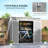 8' X 4' Outdoor Storage Shed, Resin Plastic Shed With Floor, Window, Lockable Doors And Vents, All-Weather Tool Shed For Backyard, Patio, Lawn, Gray