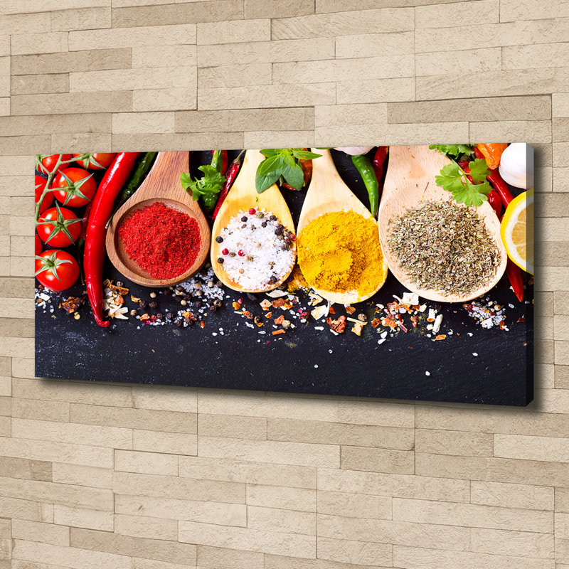Mix Of Spices - Wrapped Canvas Print