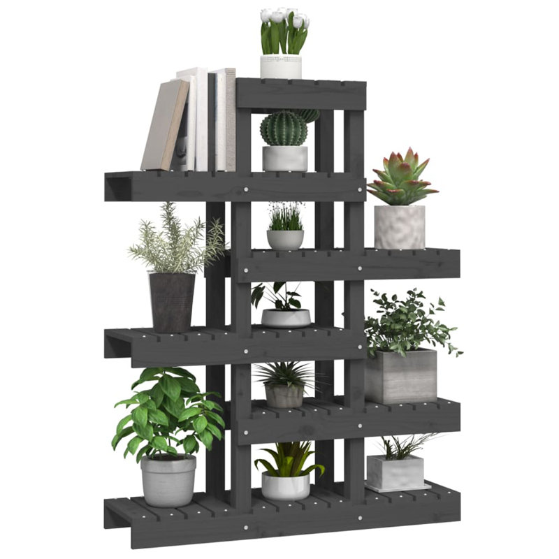 Amarachi Plant Stand, Dark Grey