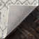 Tapis à motif de treillis marocain ivoire à motif de bande de bande de couleur beige