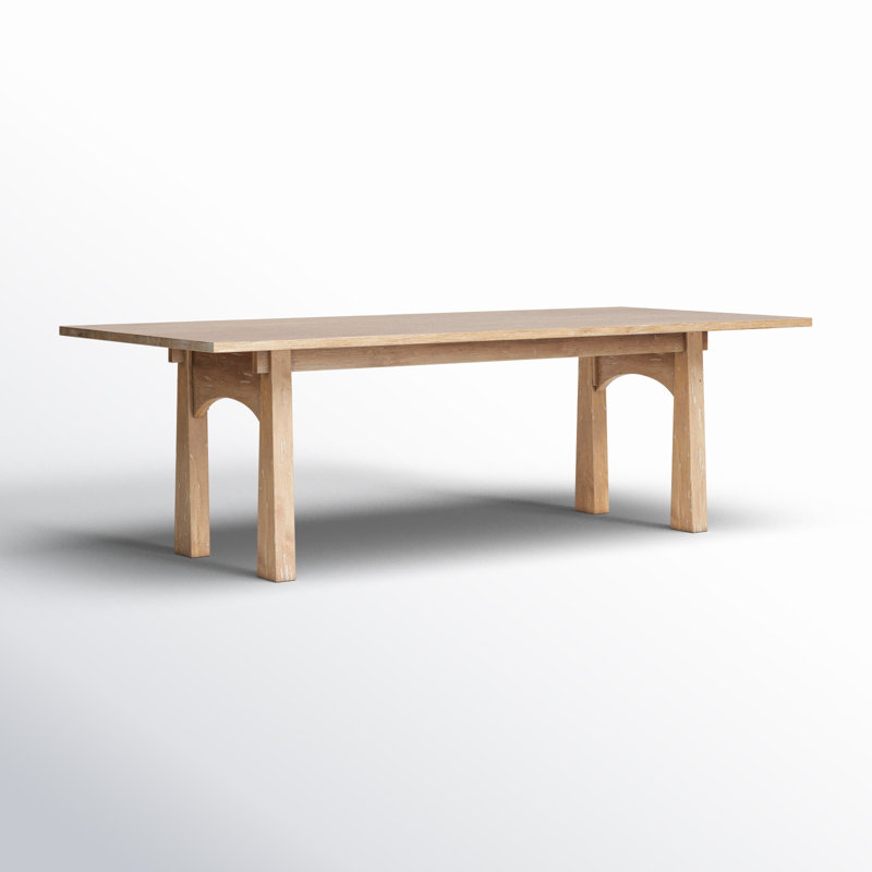 Clanton Pine Wood Dining Table