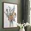 Aquarelle arrangement floral II, reproduction encadrée - bois massif-1952779056-1952779061