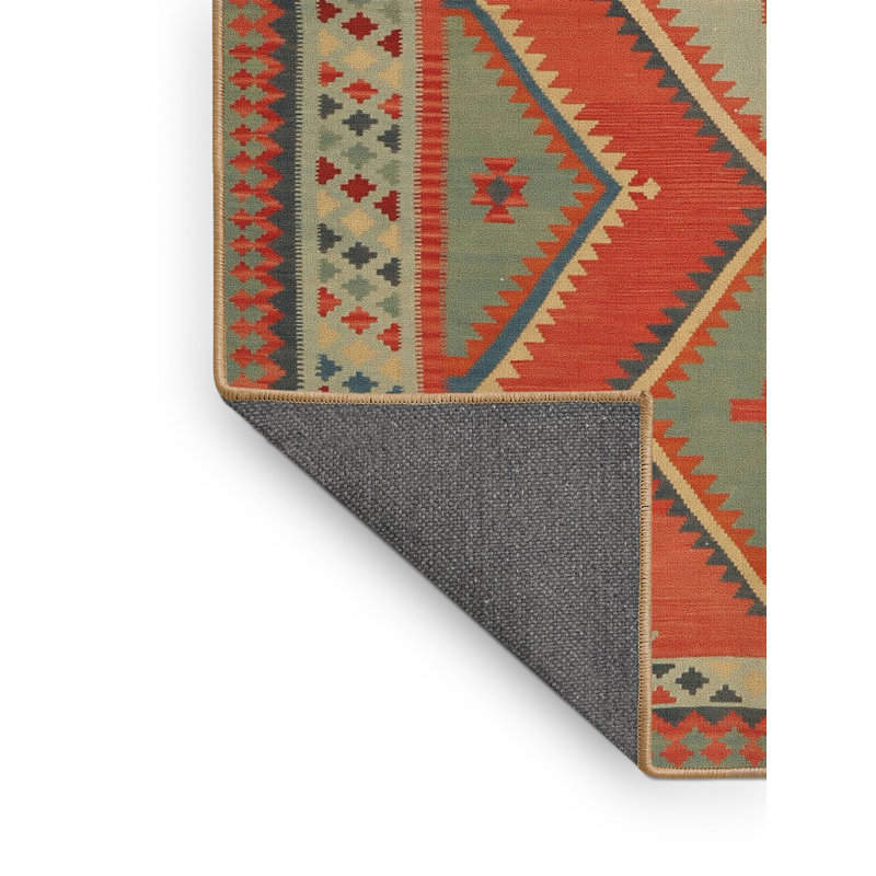 Southwestern Indoor Rug, Rectangle 7' x 9'