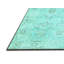 Tapis abstrait bleu fait à la machine-1684539942