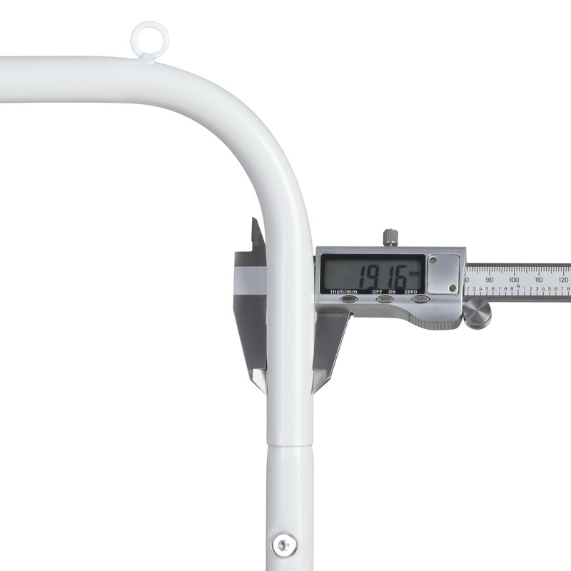 Porte-vêtements suspendu à double tringle l 31,4 po