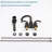 Centerset 2-handle Bathroom Faucet with Drain Assembly-88069596