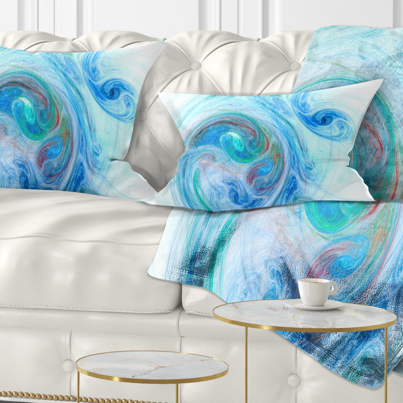 Coussin lombaire abstrait Abstract Light Fractal Illustration