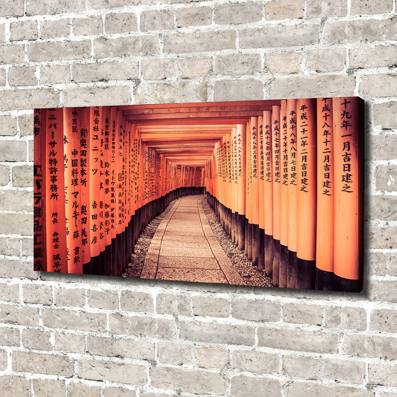 Kyoto Gates - No Frame Print on Canvas