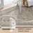 Oriental Washable and Non-Slip Performance Beige / Gray Indoor Runner Rug-1017686440