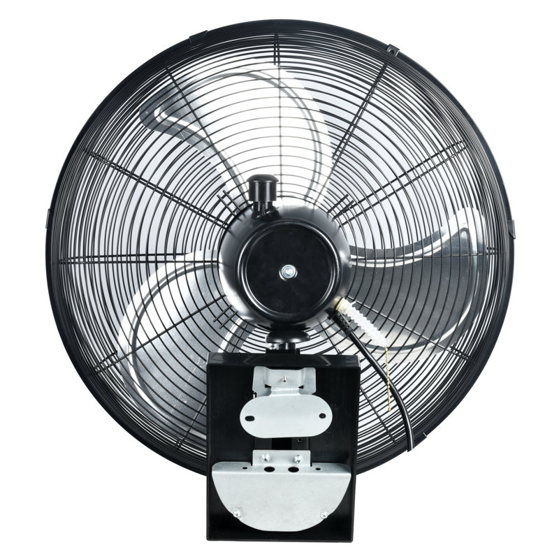 iLIVING Outdoor Oscillating High Velocity Wall Fan with Heavy Duty Weatherproof Motor, Variable Speed Adjustment for Workshop, Garage, Patios, Commercial and industrial