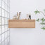 24 Inch Wall-Mounted Bathroom Storage Cabinet With Soft Close Drawer