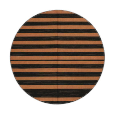 Tapis intérieur / extérieur noir HorizontalStripes