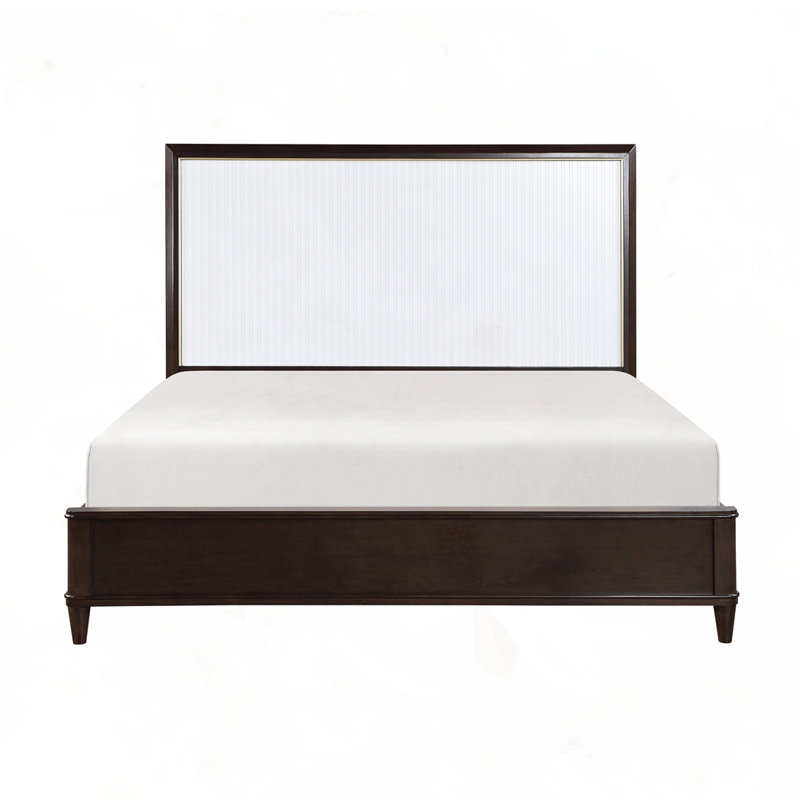 Queen Bed 1pc Panel Headboard