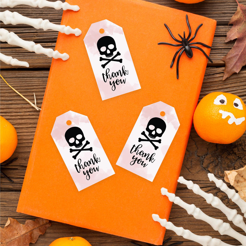 Sacs-cadeaux jetables en papier Skull