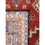 Rouille orientale en laine nouée à la main | Tapis d'intérieur bleu-1759792636
