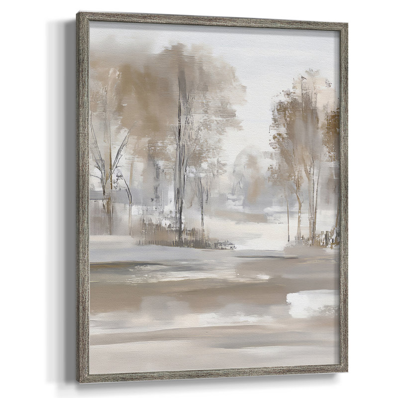 Impression encadrée FLORAL Series DL - bois massif, H 30 po x l 24 po