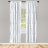 Microfiber Arrow Semi-Sheer Rod Pocket Curtain Panels-61298337-61940817