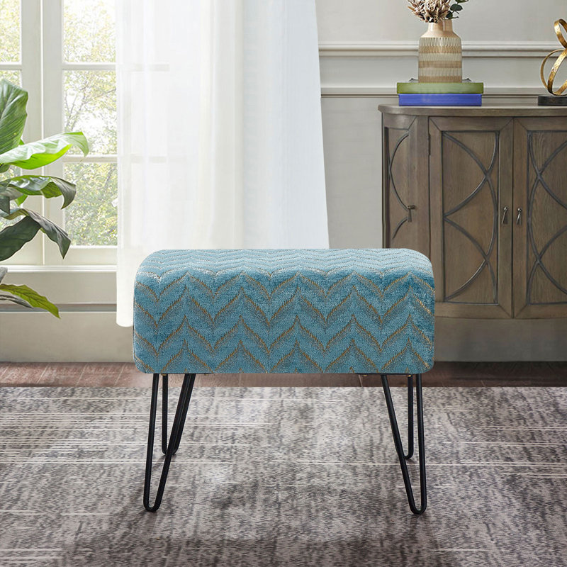 Repose-pieds Hamel, Turquoise