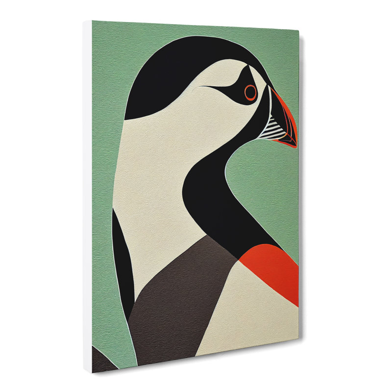 Mael Puffin Vol.2 - Wrapped Canvas, 76cm H x 50cm W x 3cm D