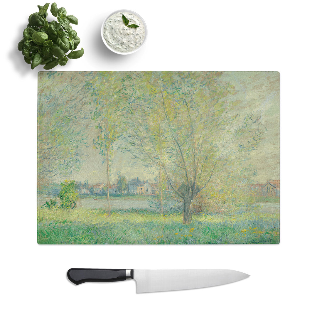 The Willows by Claude Monet Chopping Board