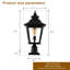 Lampe flottante pour l'extérieur