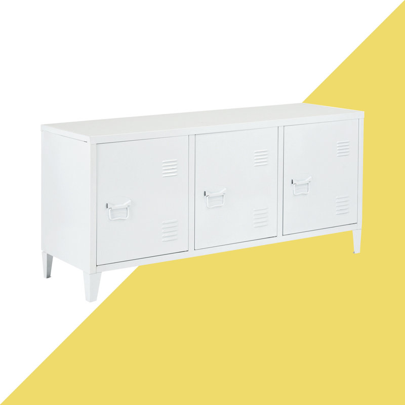 Medrano 119.9cm Sideboard, White