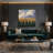 USA State Iowa Gray Canvas Wall Art