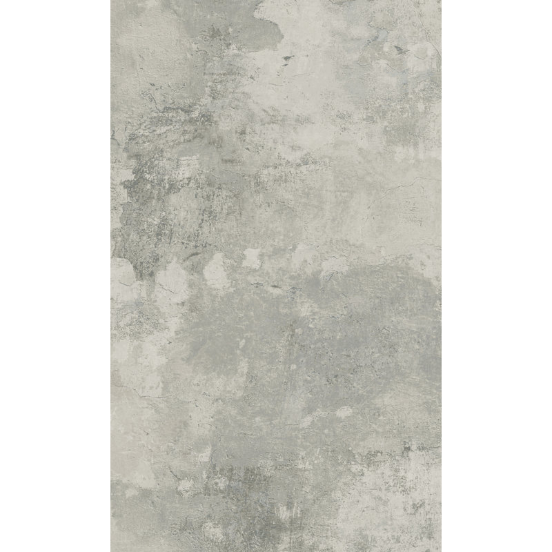 Papier peint texturé effet vieux béton, Gris