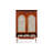 Retro Nut-Brown Solid wood Shoe Storage