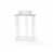 Blanc, transparent