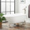 Baignoire de trempage sur pattes 66 po Miya