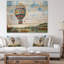 Peinture abstraite Corwin «Hot Air Balloon Illustration»-35513758-35513752