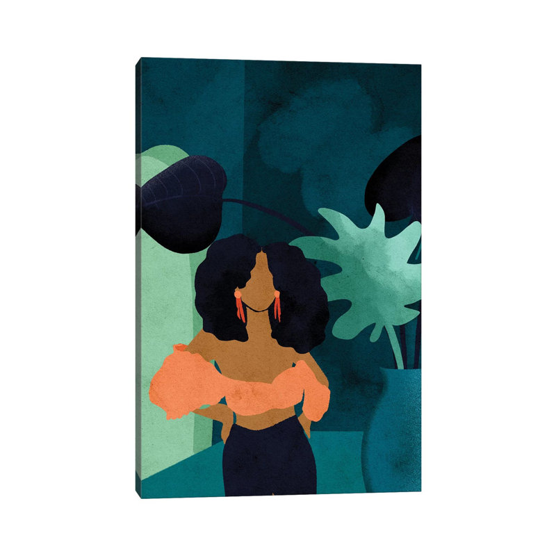 Reyna by Reyna Noriega - Print on Canvas, Wrapped Canvas, 20.32 cm H x 30.48 cm W
