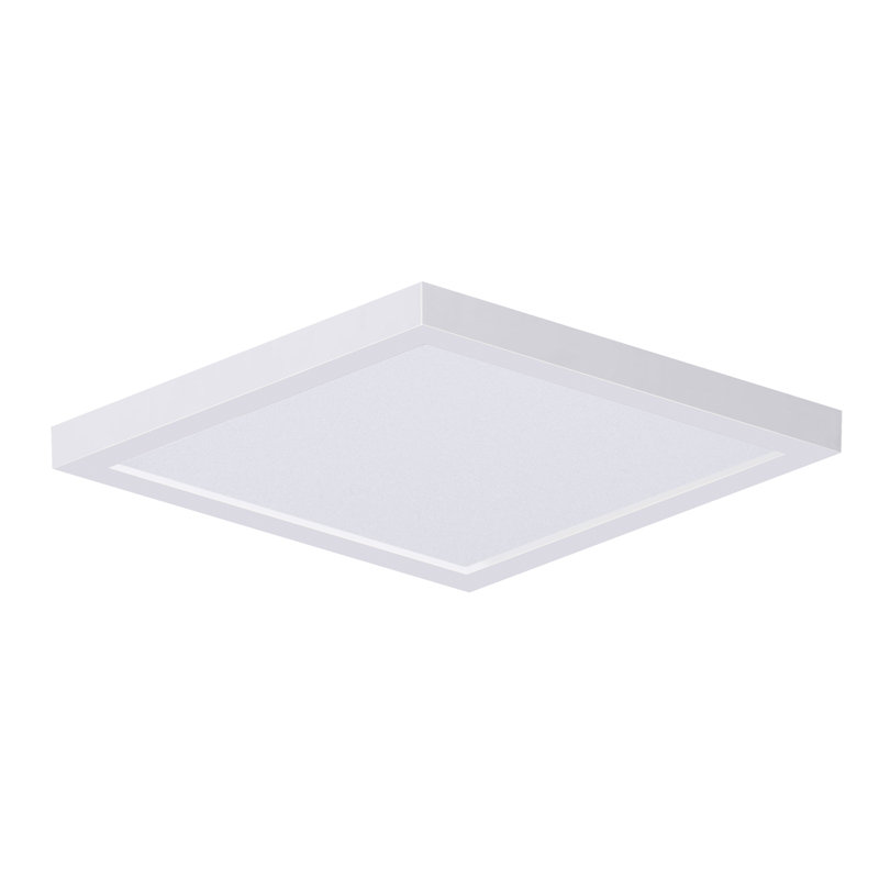 Verletta Glass LED Flush Mount, White