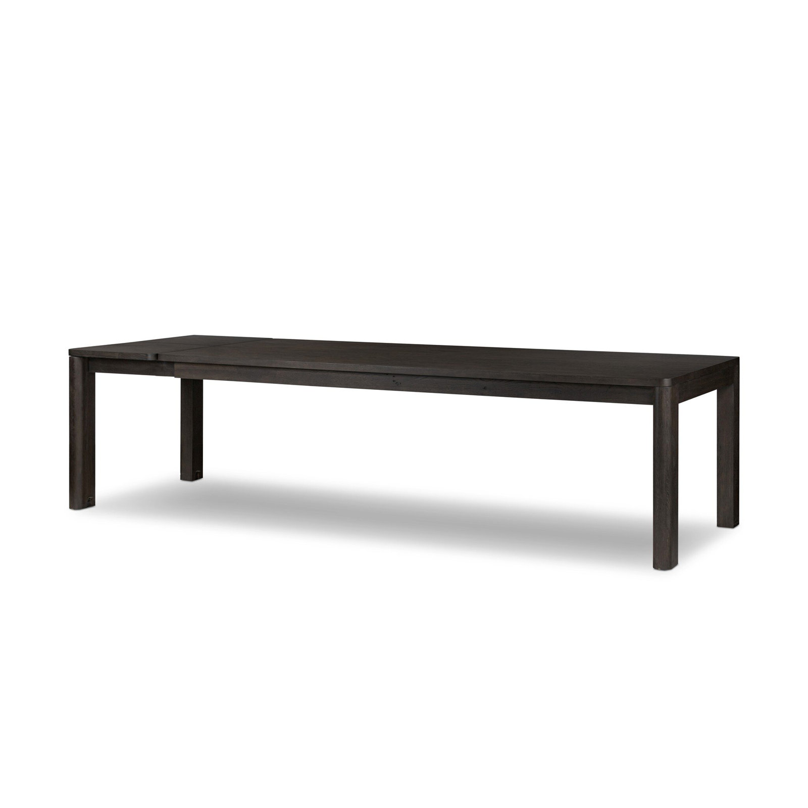 Weymouth 96'' Extendable Dining Table, Black