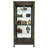 Quinn 78.75'' H x 35.75'' W Solid Wood Display Case