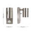 Timera Silver Outdoor Armed Sconce-29182998-29182999