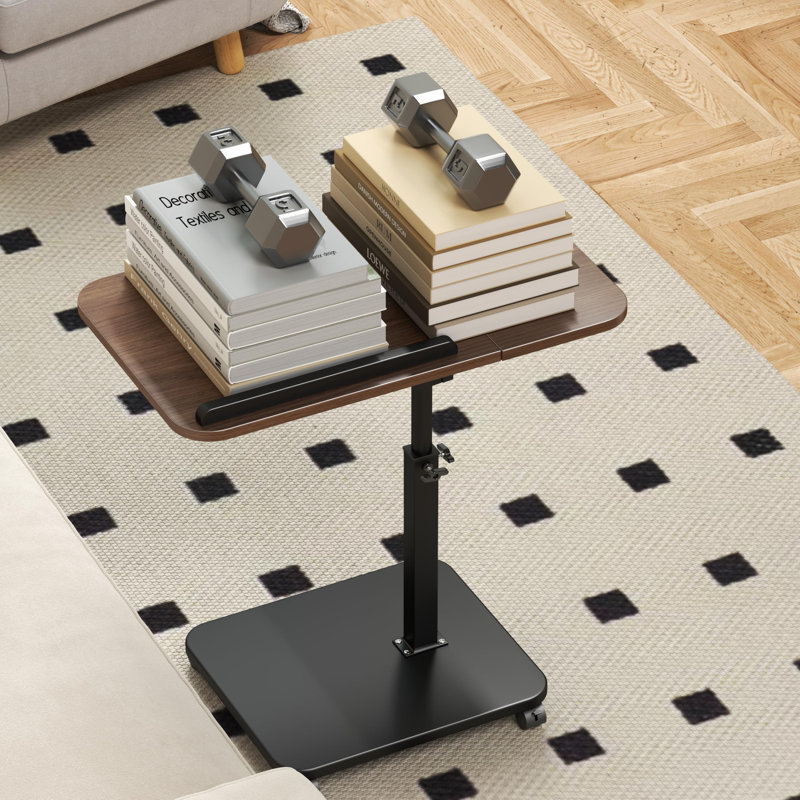 End Table, Brown Wood