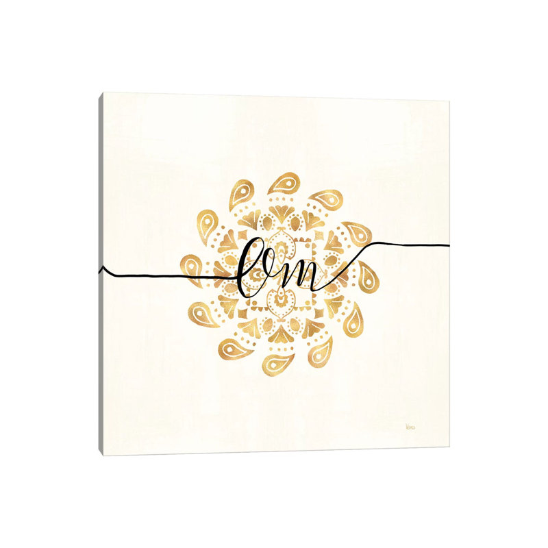 Namaste III by Veronique Charron - Wrapped Canvas Painting, 93.98 cm H x 93.98 cm W x 3.175 cm D