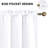 2 Panels Blackout Curtains – Thermal Insulated, Energy Saving & Noise Reducing Bedroom and Living Room Curtains, Set of 2 Rod Pocket Curtain Panels-1276130842-1276130844