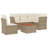 Vidaxl Garden Sofa Set Beige And Brown
